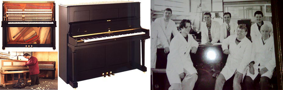 Broadwood Barless piano  workforce